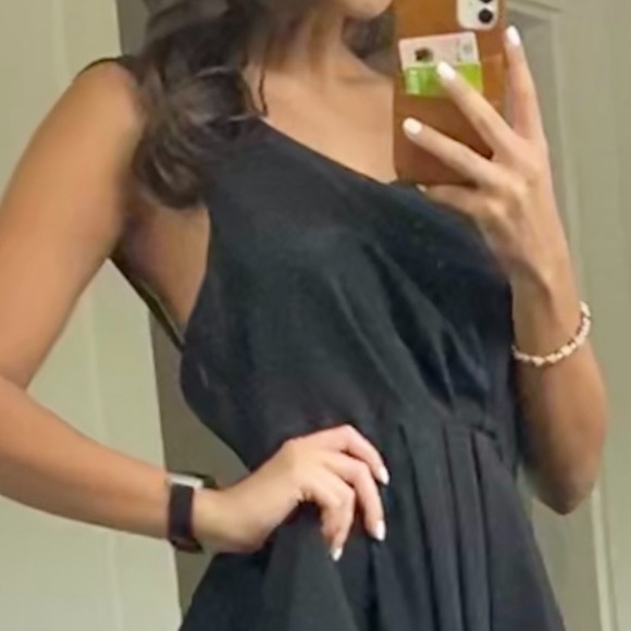 Black backless tie at Waist Dress - Picture 2 of 3